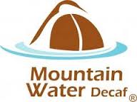 All natural Mountain Water processed decaf coffee beans